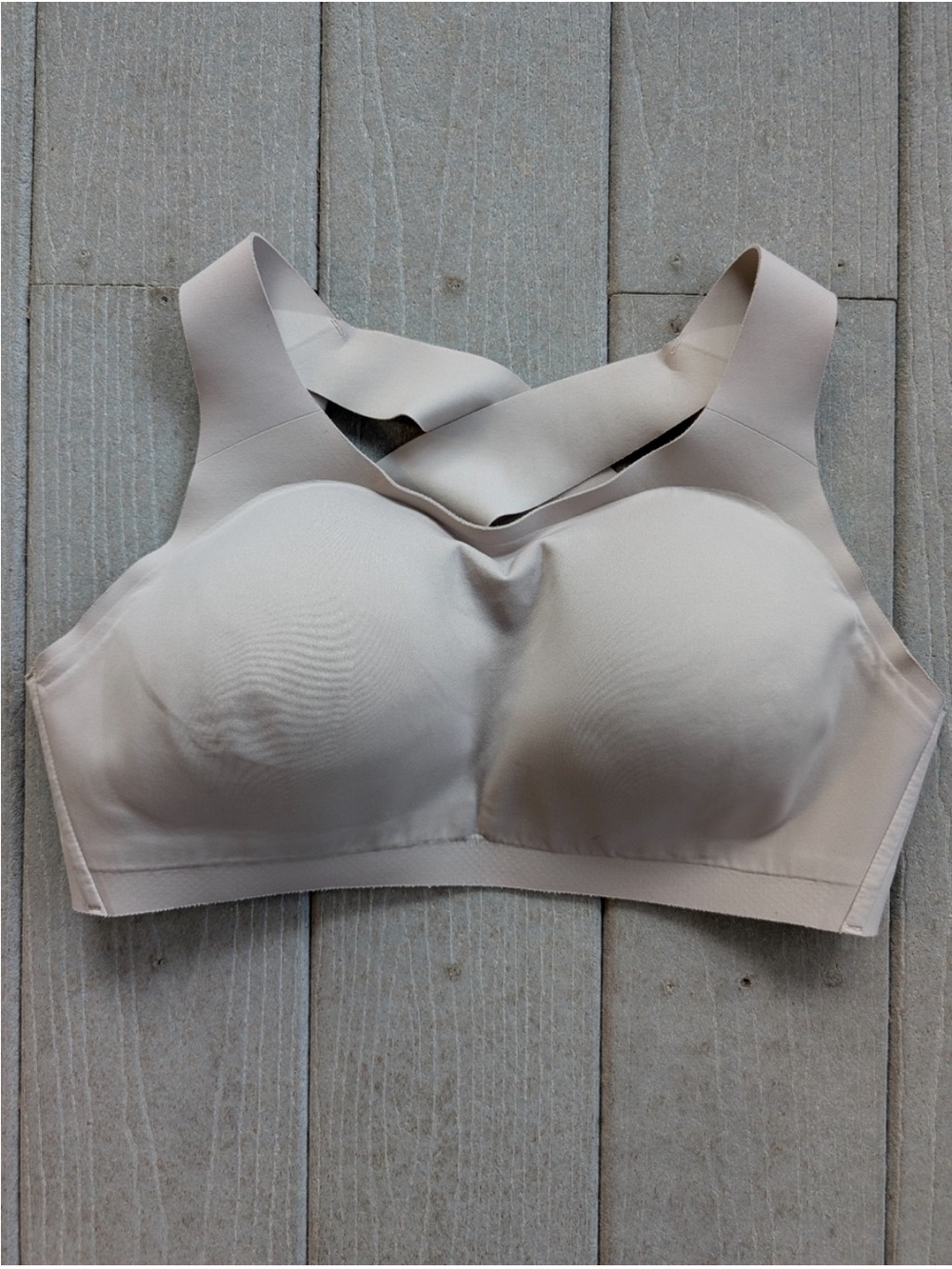 lululemon athletica Light Beige Padded Sports Bra